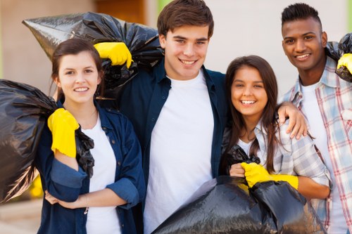 Secure document disposal during office clearance in Hackbridge