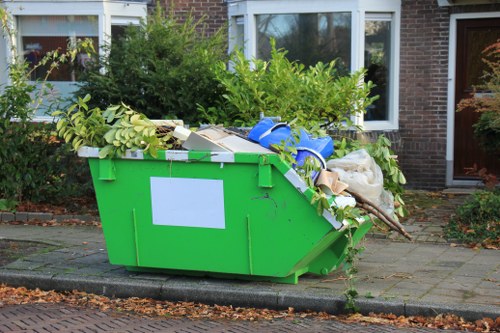 Environmentally friendly waste disposal methods for builders in Hackbridge