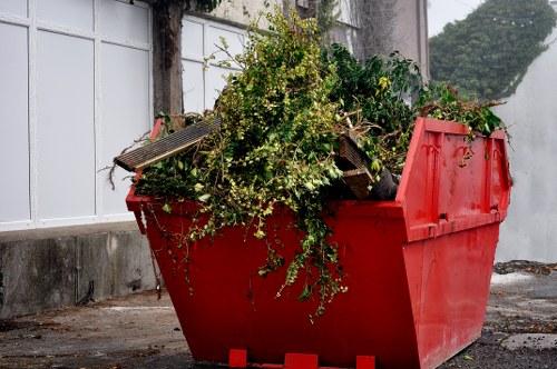 Commercial waste removal services in Hackbridge