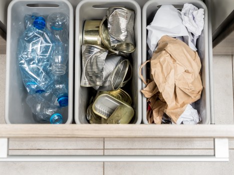Recycling process in Hackbridge waste management